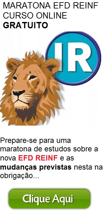 CURSO EFD REINF ONLINE + DCTFWEB com Certificado