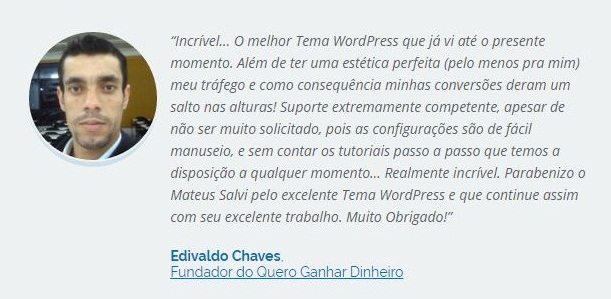 Tema WordPress Premiun Centive One